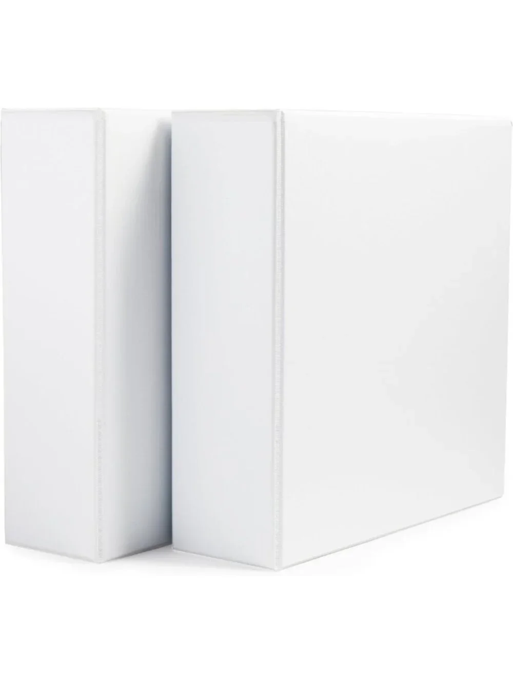 3-Inch D-Ring Binders, 2-Pack - Perfect for School, Home Office & Paper Storage